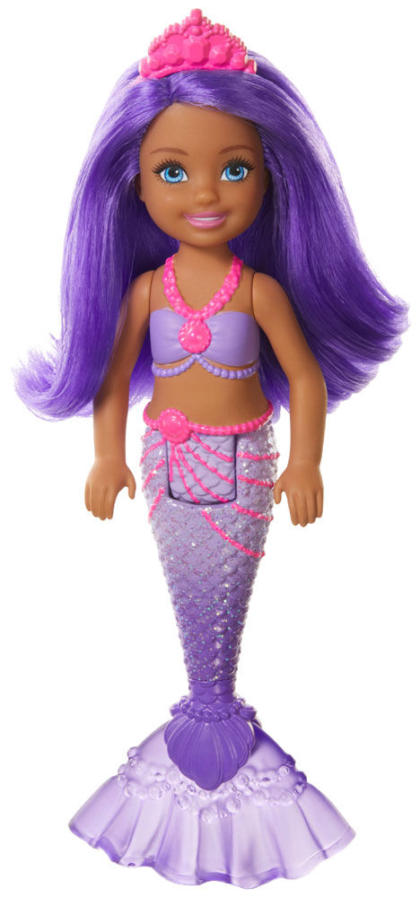 barbie with purple hair