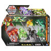 Bakugan Evolutions, Dragonoid and Arcleon Battle Strike Pack, Includes 6 Bakugan Action Figures, 9 Trading Cards and 8 BakuCores