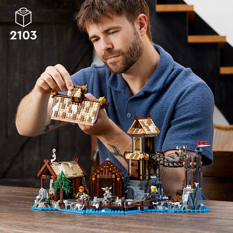 Soldes LEGO Ideas - Le village viking (21343) 2024 au meilleur prix sur
