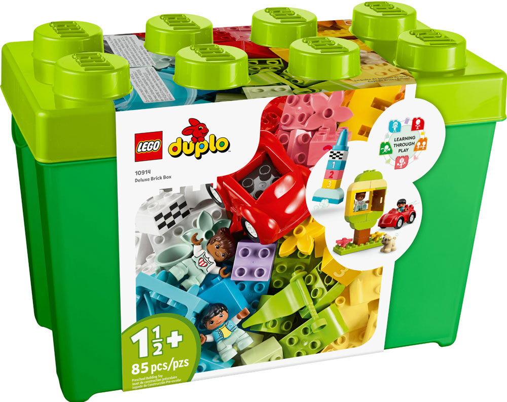 LEGO DUPLO Classic Deluxe Brick Box 10914 (85 pieces) | Toys R Us