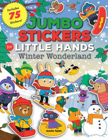 Jumbo Stickers for Little Hands: Winter Wonderland - Édition anglaise