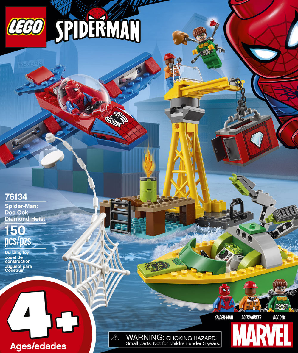 spiderman lego 76134