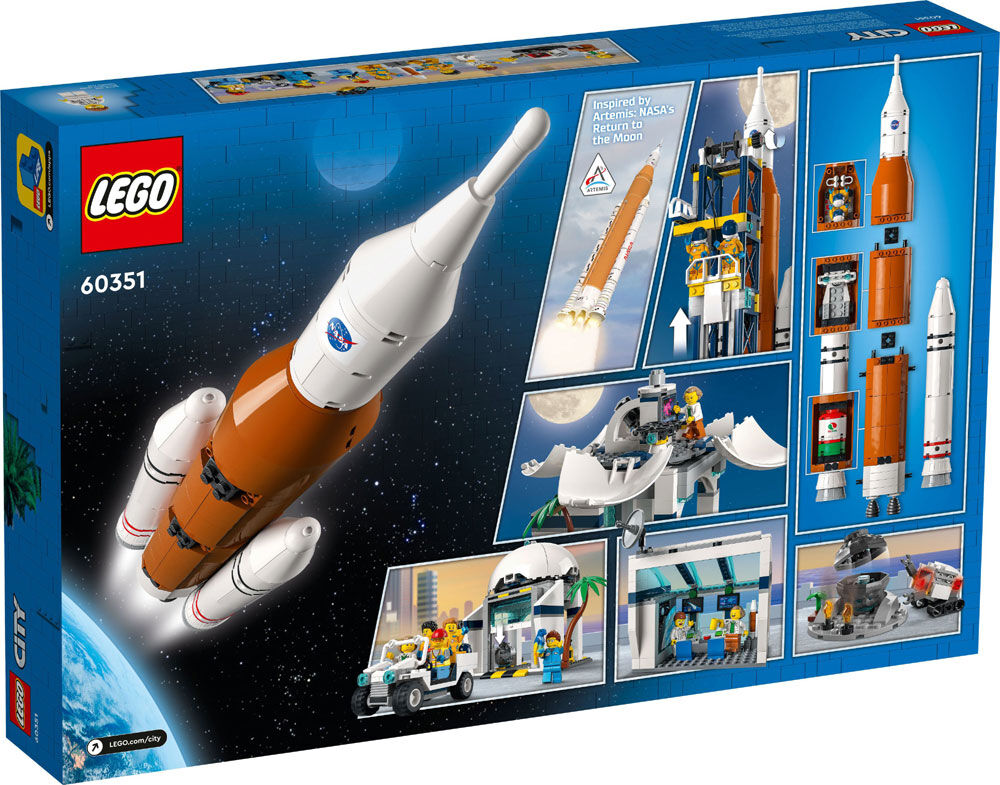 LEGO City Rocket Launch Center 60351 Building Kit (1,010 Pieces)