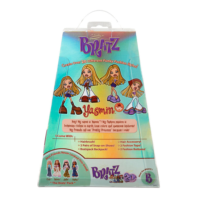 Bratz 20 Yearz Special Edition Original Fashion Doll Yasmin, Multicolor,  Dolls -  Canada