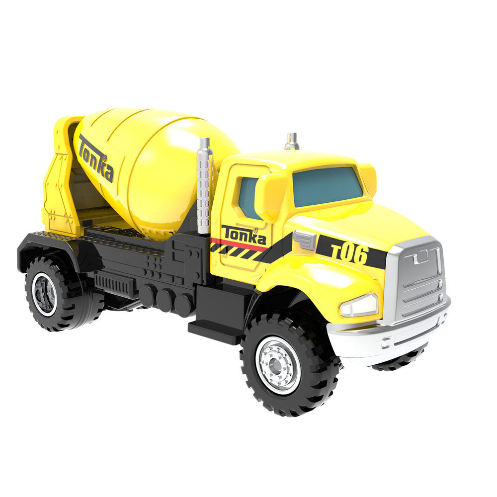 Tonka toy cement mixer trucks