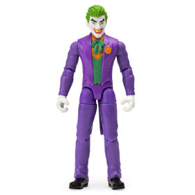 DC Comics, Figurine articulée The Joker de 10 cm avec 3 accessoires mystère