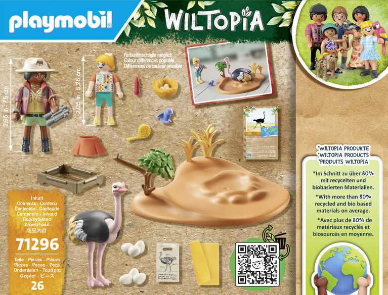 Playmobil - WILTOPIA - Ostrich Keepers
