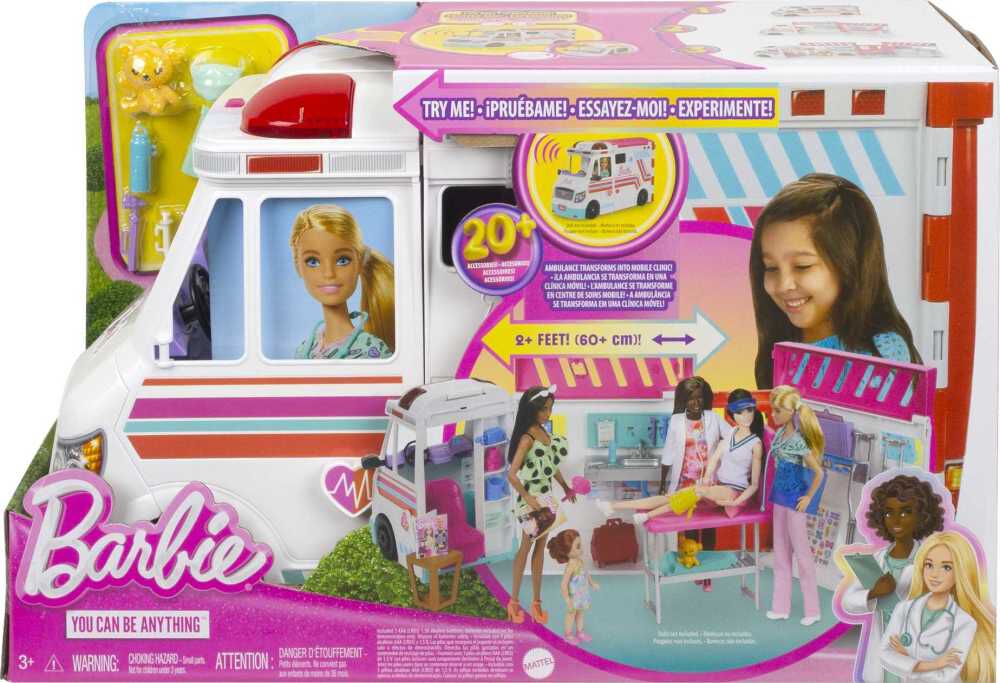 Vehicule medical on sale barbie