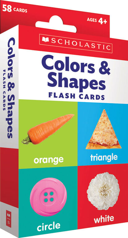 Flash Cards: Colors And Shapes - English Edition