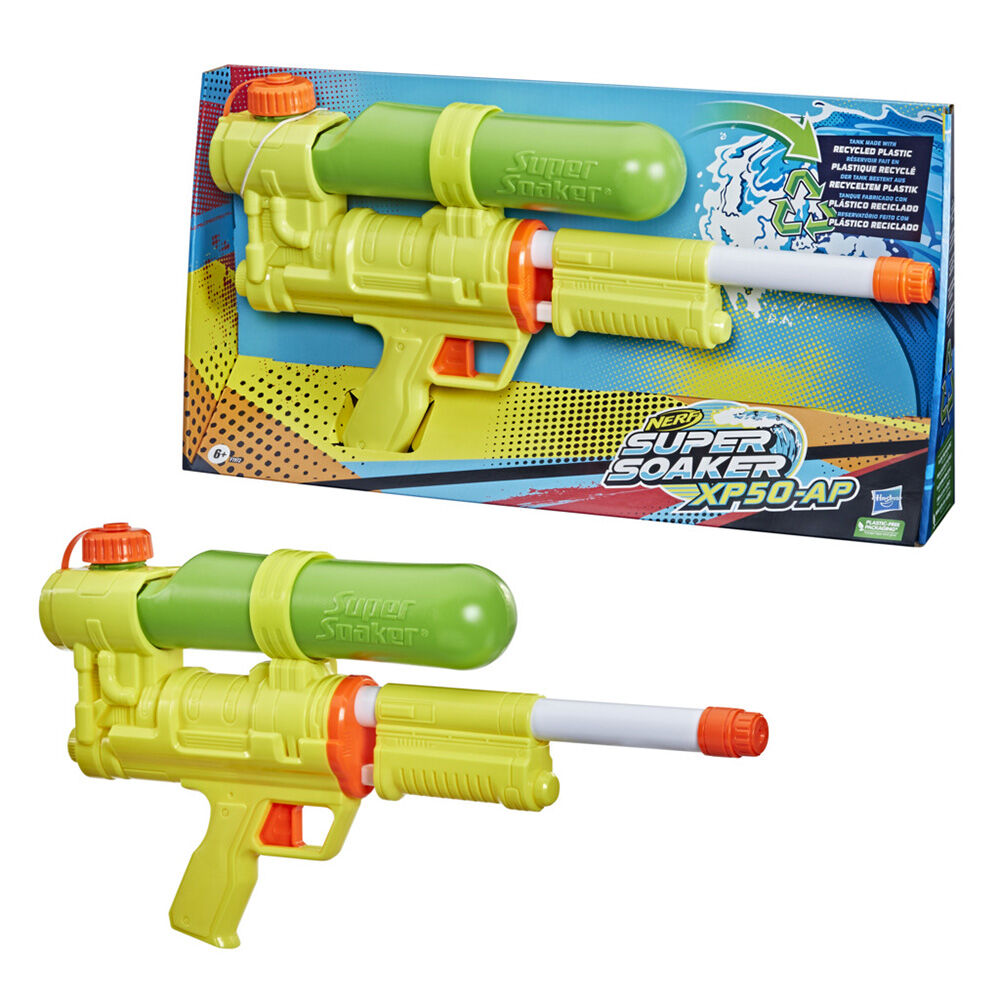 Nerf Super Soaker XP50-AP Water Blaster Air-Pressurized Continuous