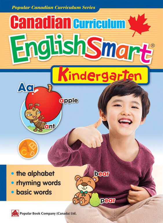Popular Canadian Curriculum Series Canadian Curriculum Englishsmart Kindergarten English 4279