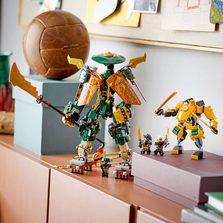 Lego Ninjago – L'équipe des robots des ninjas LLoyd et Arin – La