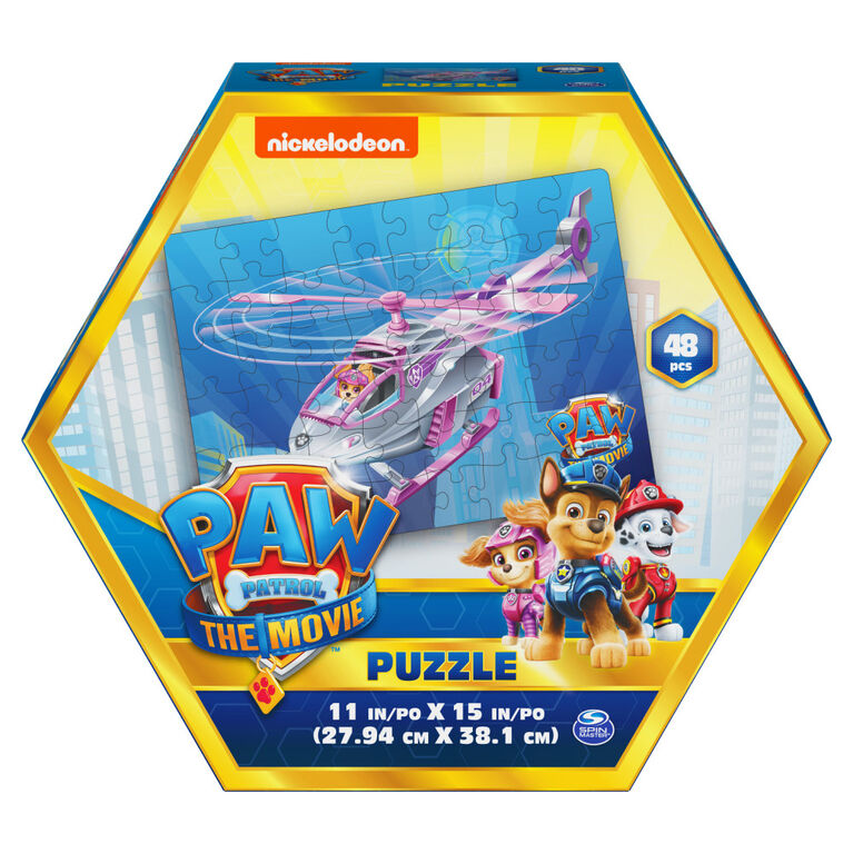 PAW Patrol The Movie, 48 Piece Jigsaw Puzzle, Skye