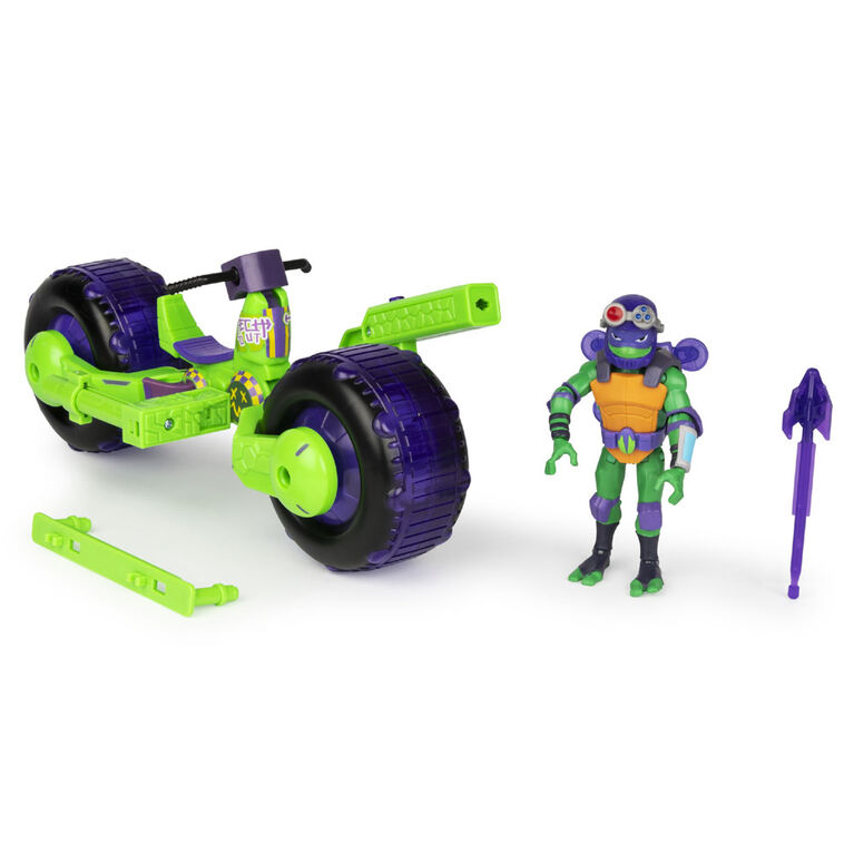 Figurine Tortue Ninja Donatello Lance-Projectile 14 cm