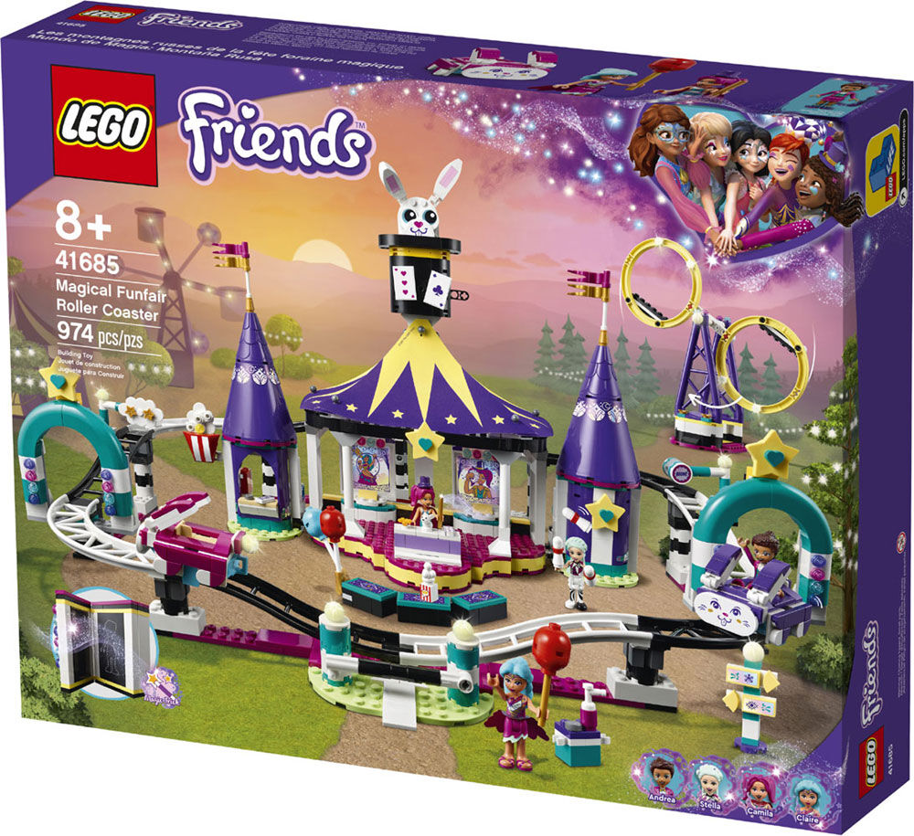 lego friends roller coaster