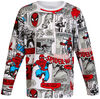 Marvel - t-shirt à manches longues - Spiderman / blanc / 3T