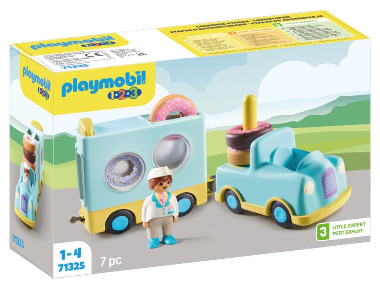 Playmobil - Camion de donuts 1.2.3