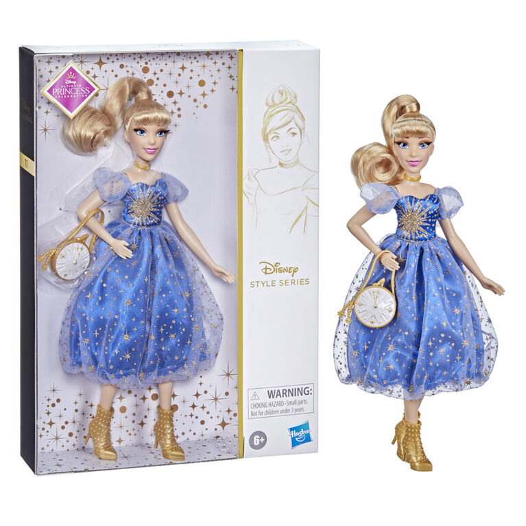 Mattel Poupée mode Princesse Disney Cendrillon