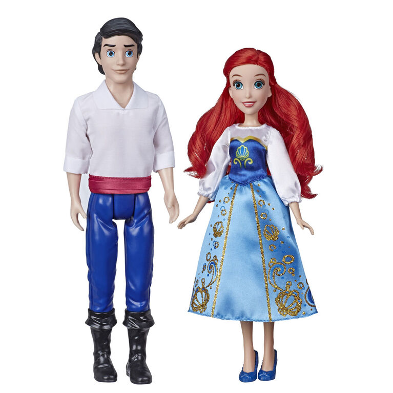 Disney Princess Ariel And Prince Eric Dolls Inspired By The Little