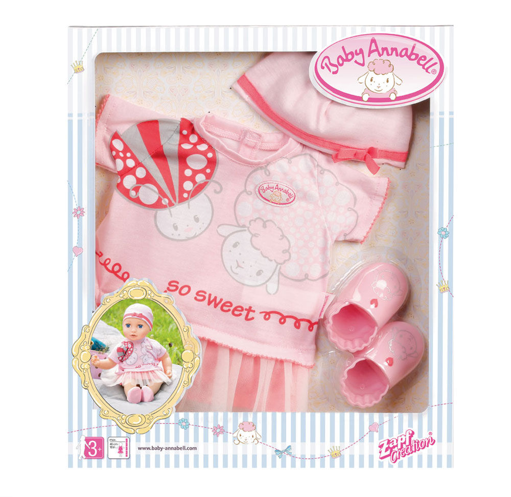 baby annabell deluxe set winter fun