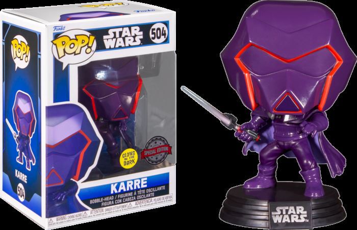 Funko POP! Star Wars: Visions-Karre - Glow in the Dark - R Exclusive