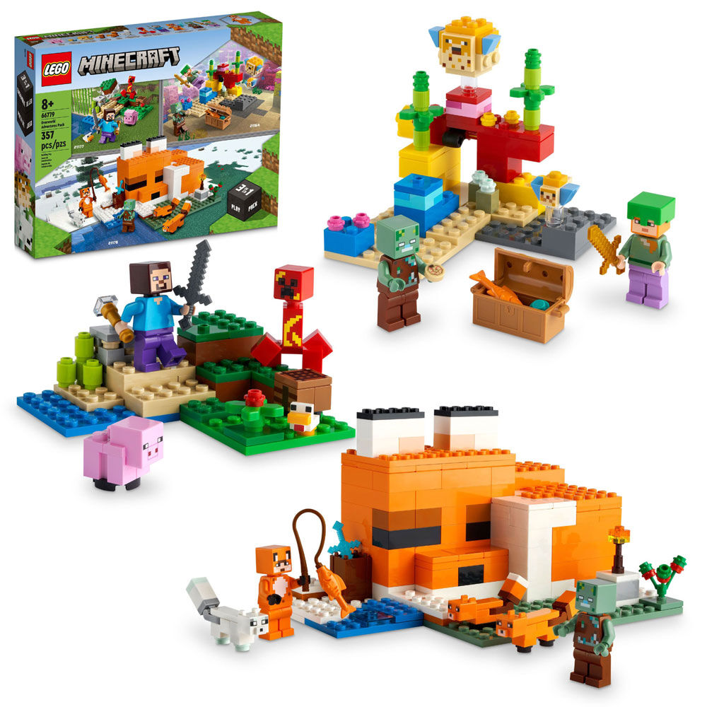 LEGO Minecraft Overworld Adventures Pack 66779