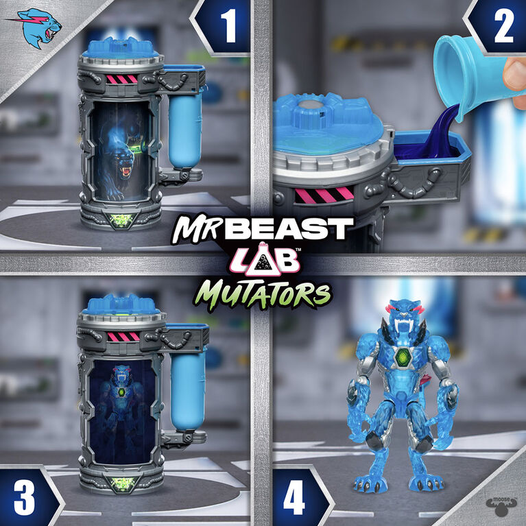 MrBeast Lab Mutation Chamber. Experiment to mutate your Beast. Release the Stealth Panther