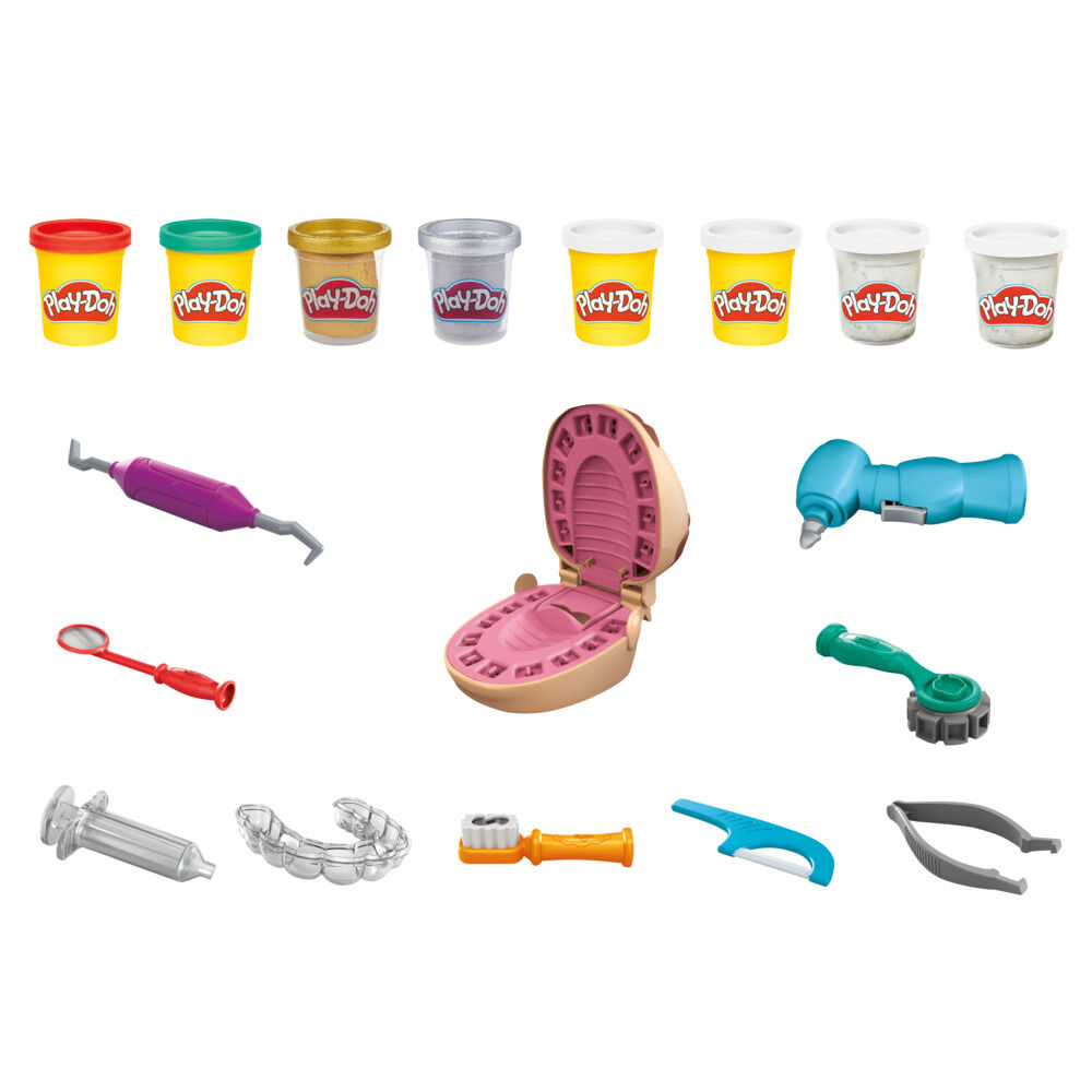 Play Doh Drill n Fill Dentist Toy Toys R Us Canada