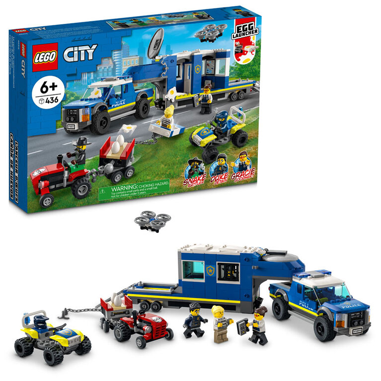LEGO City Police Command Truck 60315 Building Kit (436 Pieces) | Toys R Canada