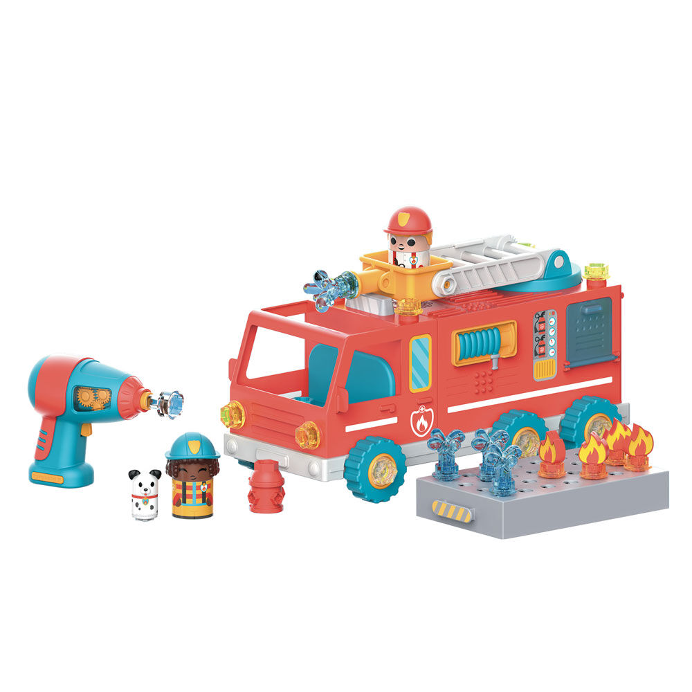 Design & Drill Bolt Buddies Fire Truck - English Edition | Toys R