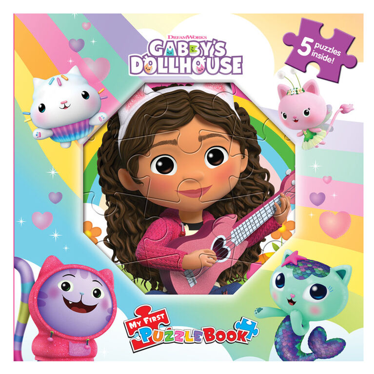 Gabby's Dollhouse My First Puzzle Book - English Edition