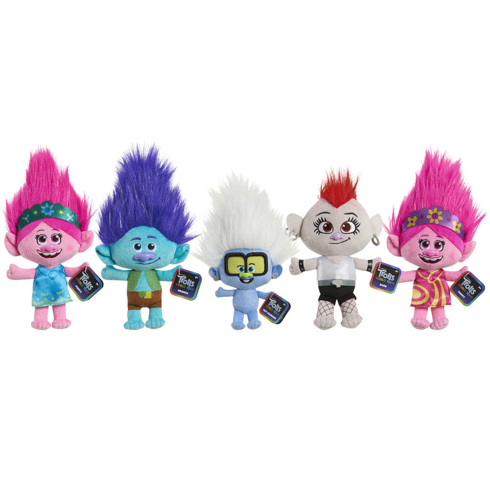 trolls stuffed dolls
