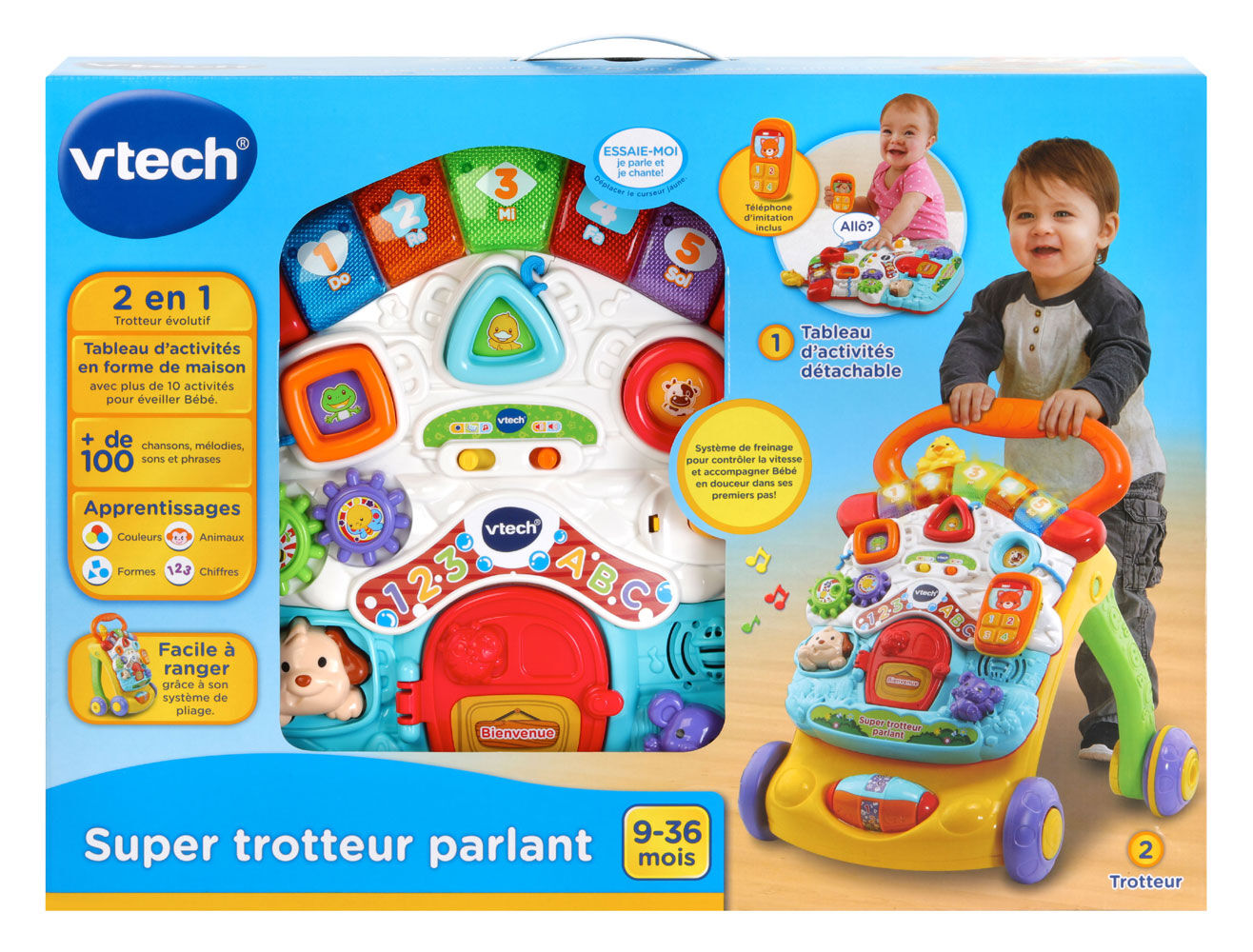 Toys r us trotteur 2025 vtech