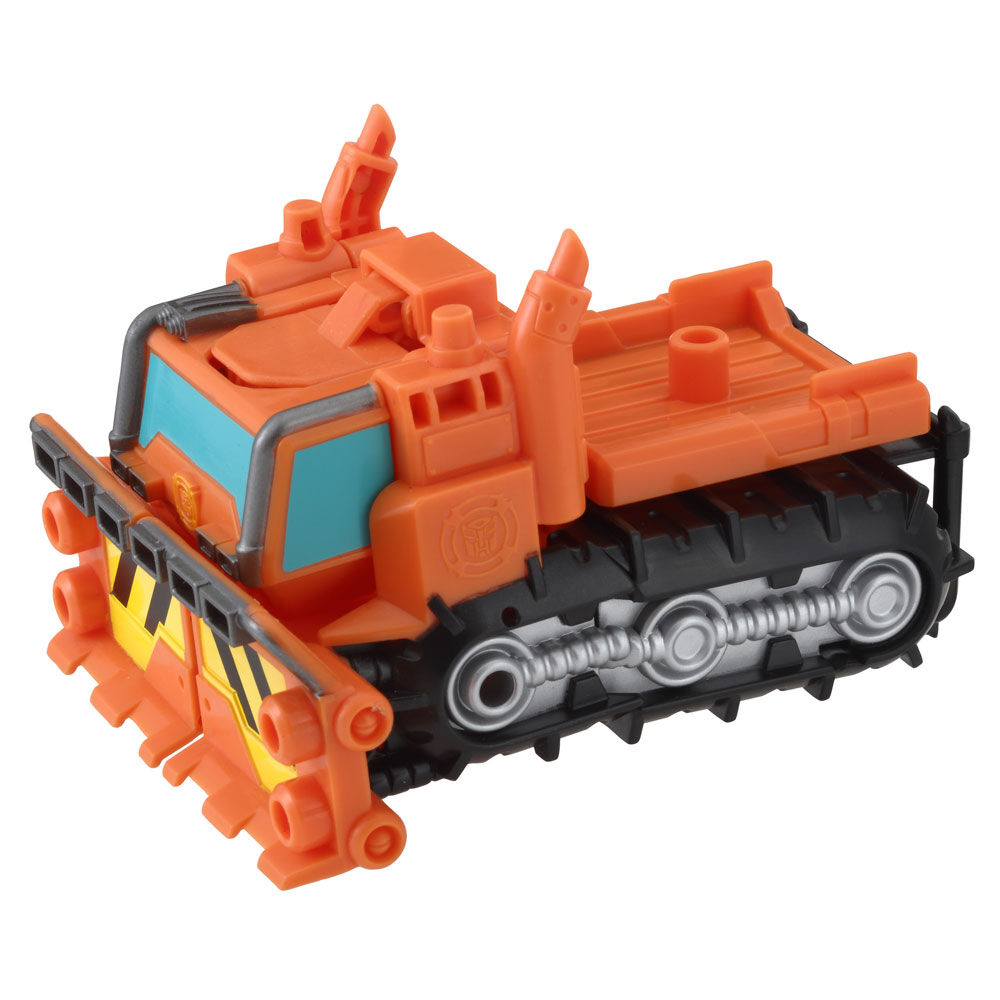 orange bulldozer transformer