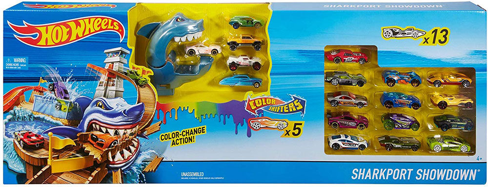 Hot Wheels Color Shifters Sharkport Showdown Playset | Toys R Us