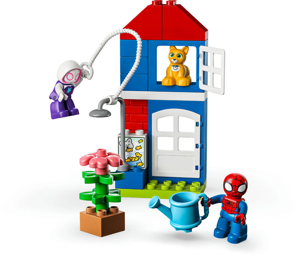 LEGO DUPLO Marvel Spider-Man's House 10995 Building Toy Set (25 Pieces)