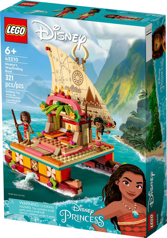 Acheter Disney Princess 43210 - Le bateau d'exploration de Vaiana