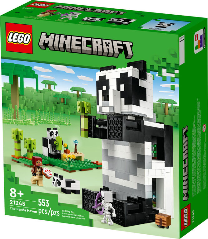 LEGO Minecraft Le refuge du panda 21245; Jeu de construction (553