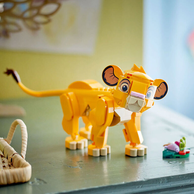 LEGO Disney Bébé Simba le Roi Lion Idée-cadeau amusante 43243
