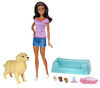 Barbie Newborn Puppy Playset