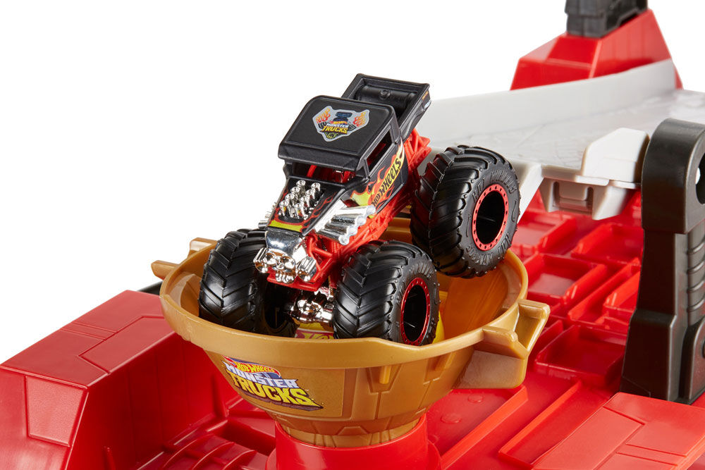 monster truck race track toy