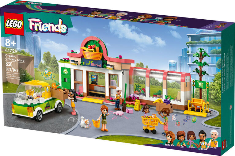 LEGO Friends Organic Grocery Store 41729 Building Toy Set (830 Pieces ...