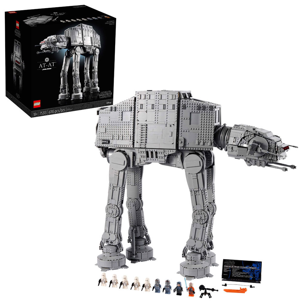 LEGO Star Wars AT-AT 75313 Collectible Building Kit (6,785 Pieces)