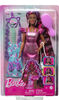 Barbie Fun & Fancy Hair Doll with Extra-Long Colorful Black Hair and Styling Accessories