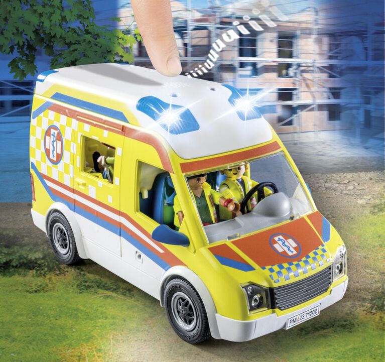 Playmobil Ambulance Spiderman with Green Goblin 