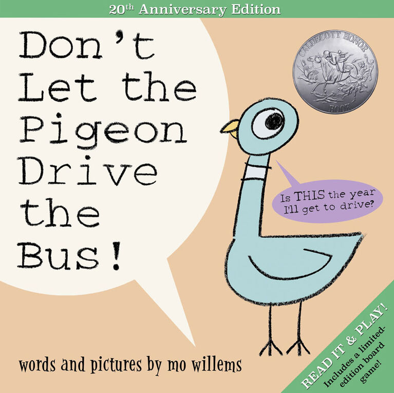 Don't Let the Pigeon Drive the Bus! - Édition anglaise