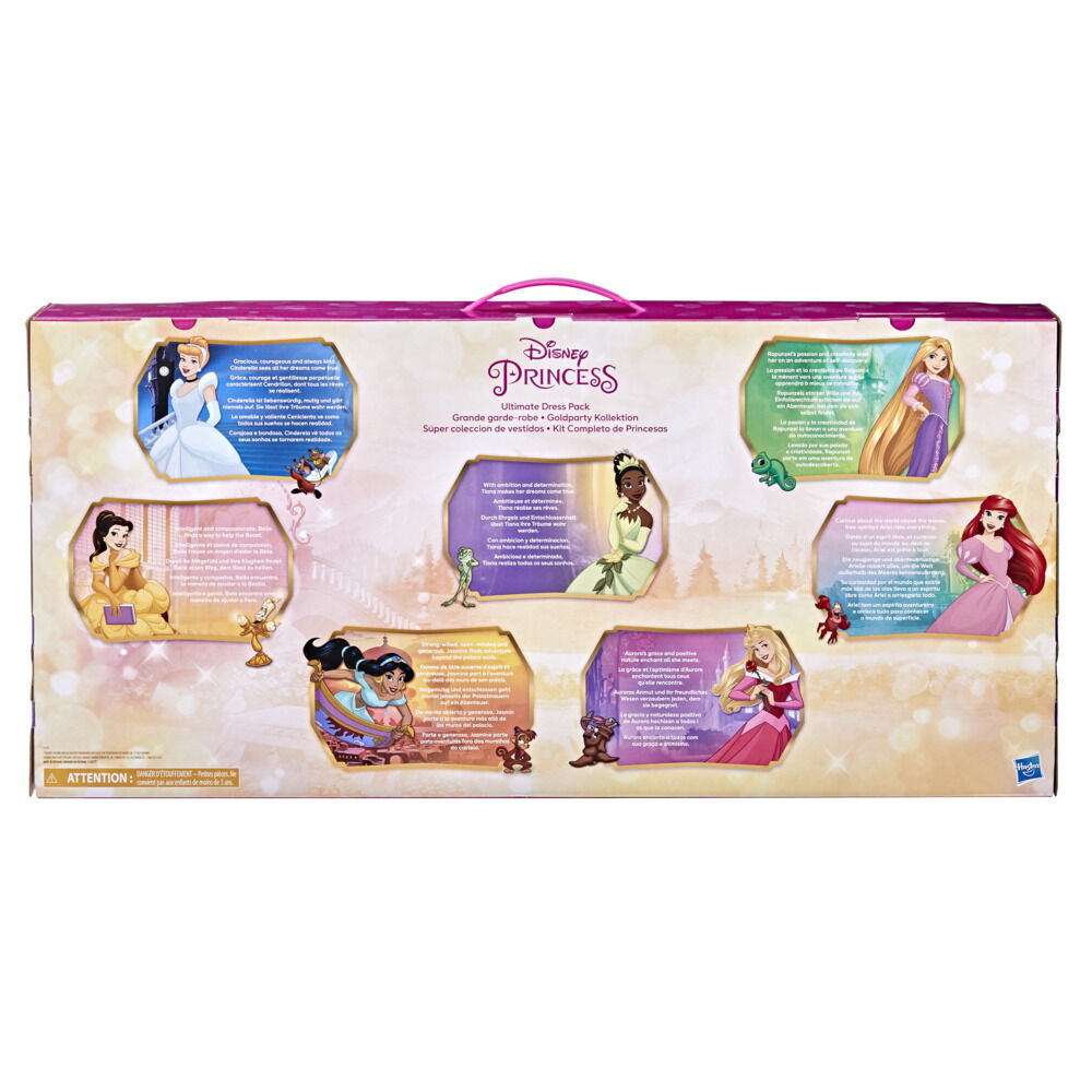 disney princess party dress doll pack