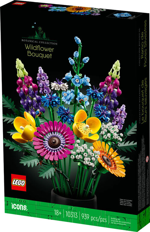 LEGO Icons Wildflower Bouquet Building Set (939 pieces) - Sam's Club