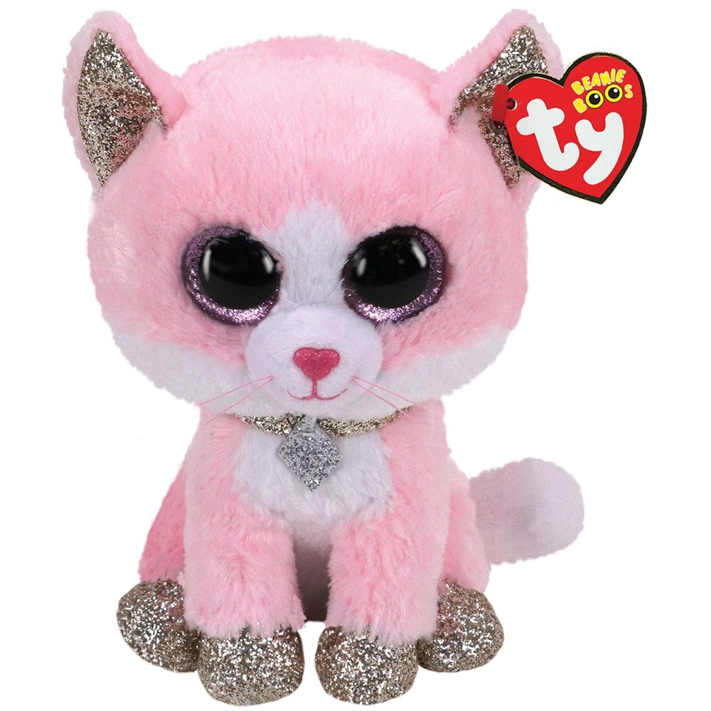 Ty Beanie Fiona The Pink Cat