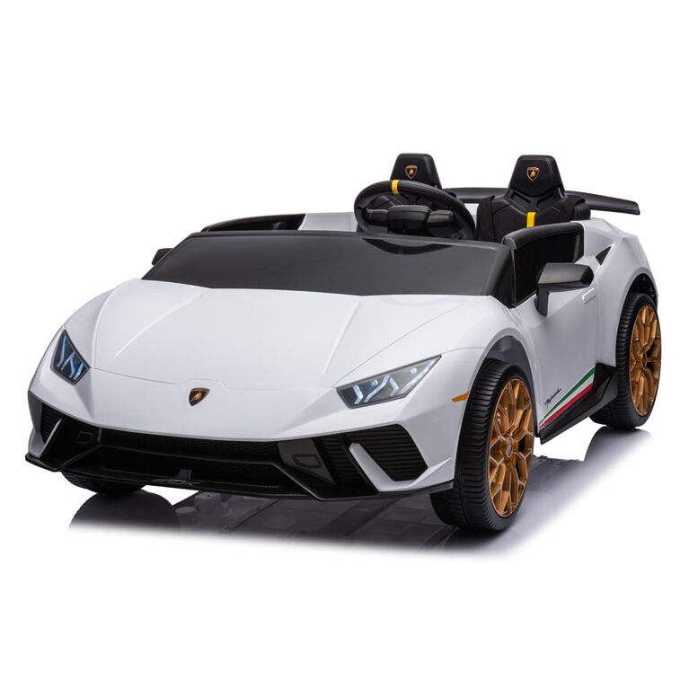 KidsVip 24V Lamborghini Huracan W/RC- White